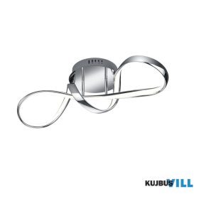   TRIO R67091106 PERUGIA mennyezet lámpa incl.1x28W LED/3400Lm/4000K ↕22cm ↔60cm ↗ 18cm króm