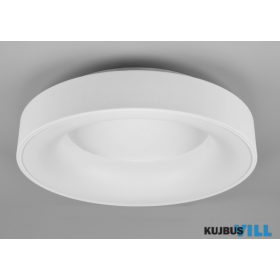   TRIO 671210131 GIRONA mennyezet lámpa incl.1x27W LED/3200Lm/4000K ↕11cm Ø45cm matt fehér
