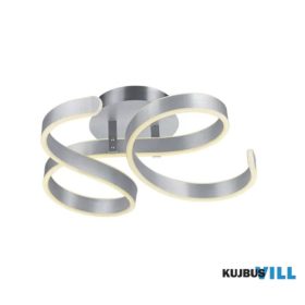   TRIO 671310105 FRANCIS mennyezet lámpa incl.1x40W LED/4650Lm/3000K ↕19,5cm ↔54cm ↗ 52cm csiszolt alumínium