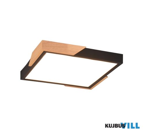 TR R67191132 META mennyezet lámpa incl.1x20W LED/2400Lm/3000K ↕3,5cm ↔32cm ↗ 32cm matt fekete