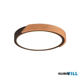   TRIO R67201132 JANO mennyezet lámpa incl.1x20W LED/2400Lm/3000K ↕3,5cm ↔32cm ↗ 31cm matt fekete