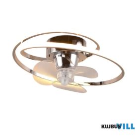   TRIO R67252106 UMEA ventilátor incl.1x38W LED/4400lm CCT ↕16,8cm Ø50cm matt fehér