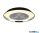 TR R67292102 VARBERG ventilátor incl.1x30W LED/3500lm CCT ↕14cm Ø50cm fekete