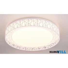   TRIO R67321101 CLUSTER mennyezet lámpa 40W SMD LED/4300lm/2700-6500K ↕9cm Ø48cm fehér