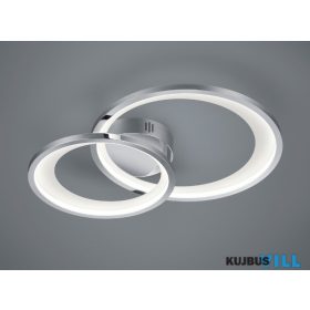   TRIO 673810206 GRANADA mennyezet lámpa incl.1x29W LED/2650Lm/3000K ↕8,5cm ↔59cm ↗ 43cm króm