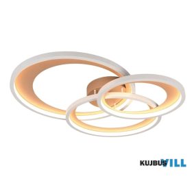   TRIO 673810365 GRANADA mennyezet lámpa incl.1x36W LED/4300lm/3000K ↕10,5cm ↔71,5cm ↗63,5cm kávébarna