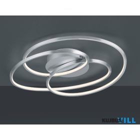   TRIO 673916007 GALE mennyezet lámpa incl.1x38,5W LED/5000Lm/3000K ↕13,5cm ↔60cm ↗ 43cm matt nikkel