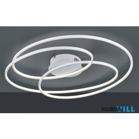   TRIO 673918031 GALE mennyezet lámpa incl.1x50W LED/7000Lm/3000K ↕14,5cm ↔80cm ↗ 65cm matt fehér