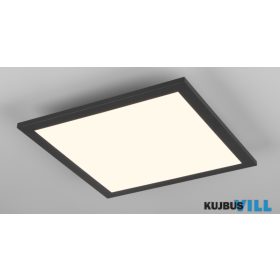   TRIO R67663032 BETA mennyezet lámpa 13W SMD LED/1400lm/2700-6500K ↕5cm ↔29,5cm ↗29,5cm matt fekete