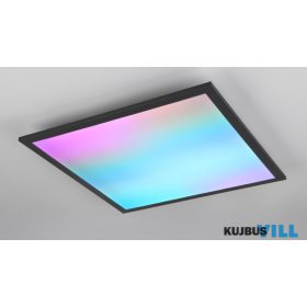   TRIO R67664532 BETA mennyezet lámpa 18W SMD LED/2000lm/2700-6500K ↕5cm ↔44,5cm ↗44,5cm matt fekete