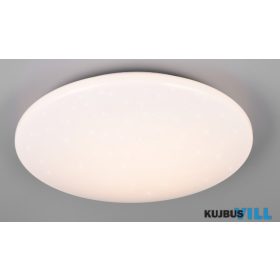   TRIO R67839100 POLLUX mennyezet lámpa incl.1x15W LED/1500Lm/3000K ↕8,5cm Ø37cm átlátszó