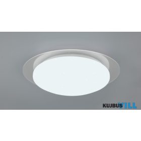   TRIO 680213500 FRODENO mennyezet lámpa incl.1x12W LED/1200Lm/4000K & incl.1x LED/ ↕8,7cm Ø35cm átlátszó