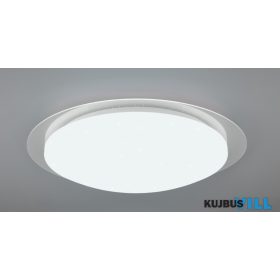   TRIO 680214800 FRODENO mennyezet lámpa incl.1x18,5W LED/1900Lm/4000K & incl.1x LED/ ↕10,2cm Ø48cm átlátszó