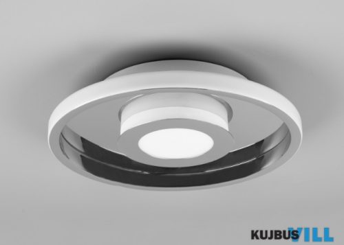 TR 680810306 ASCARI mennyezet lámpa incl.1x28W LED/3200Lm/3000K ↕6,8cm Ø30cm króm