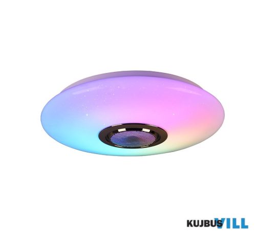 TR R69031101 MUSICA mennyezet lámpa incl.1x15,5W LED/1700Lm/3000 - 6000K ↕8,5cm Ø41cm fehér