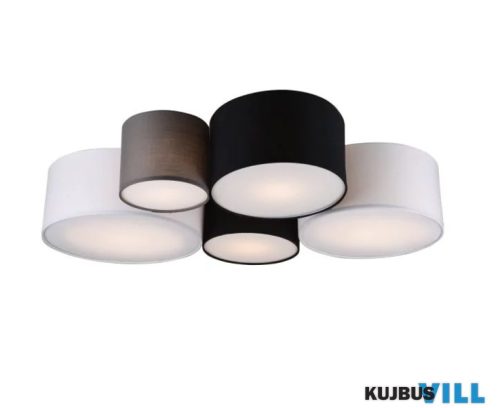 TR 693900517 HOTEL mennyezet lámpa excl.5xE27 ↕21,5cm ↔90cm ↗ 70cm multicolor