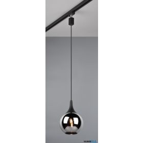   TRIO 700132 DUOLINE sínelem max. 600W ↕2cm ↔3cm ↗ 50cm matt fekete