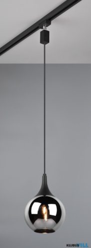 TR 700132 DUOLINE sínelem max. 600W ↕2cm ↔3cm ↗ 50cm matt fekete