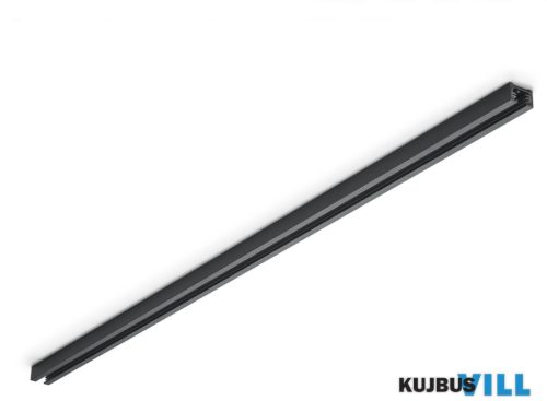 TR 700232 DUOLINE sínelem max. 600W ↕2cm ↔3cm ↗ 100cm matt fekete