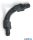 TR 702032 DUOLINE csatlakozó - ↕2cm ↔3cm ↗ 33,5cm matt fekete