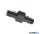 TR 702132 DUOLINE csatlakozó - ↕2cm ↔3cm ↗ 9,6cm matt fekete