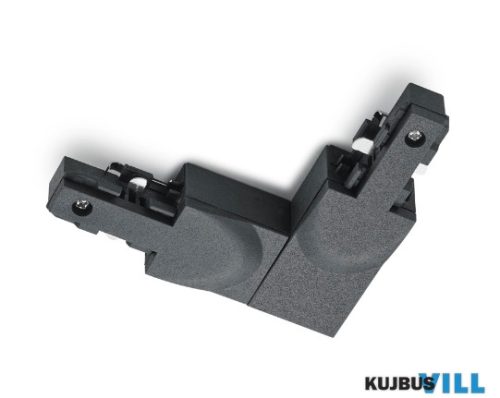 TR 702232 DUOLINE csatlakozó - ↕2cm ↔9cm ↗ 10cm matt fekete