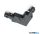 TR 702232A DUOLINE csatlakozó - ↕2cm ↔9cm ↗ 10cm matt fekete