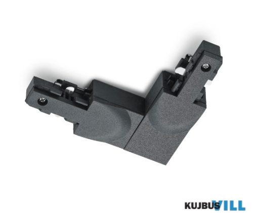 TR 702232A DUOLINE csatlakozó - ↕2cm ↔9cm ↗ 10cm matt fekete