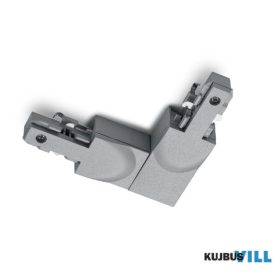   TRIO 702287A DUOLINE csatlakozó - ↕2cm ↔9cm ↗ 10cm titán