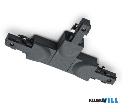 TR 702332 DUOLINE csatlakozó - ↕2cm ↔16cm ↗ 10cm matt fekete