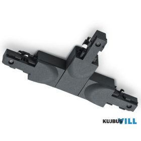   TRIO 702332A DUOLINE csatlakozó - ↕2cm ↔17cm ↗ 9cm matt fekete