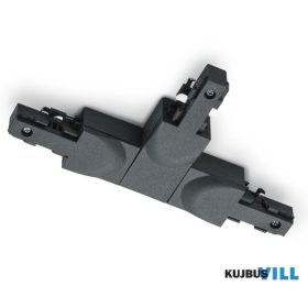   TRIO 702332B DUOLINE T-toldó balos B típus - ↕2cm ↔16cm ↗ 10cm matt fekete