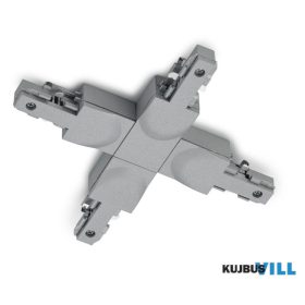   TRIO 702487 DUOLINE csatlakozó - ↕2cm ↔16cm ↗ 17cm titán