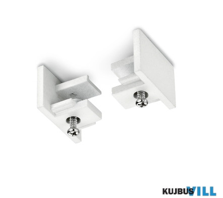 TR 703031 DUOLINE végzáró sapka - ↕2cm ↔3cm ↗ 1,3cm matt fehér