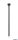 TR 703232 DUOLINE Suspension - ↕25cm Ø2,4cm matt fekete