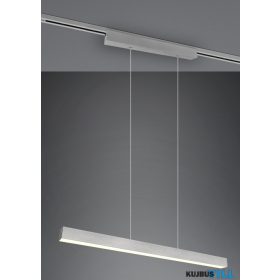   TRIO 73043107 PAROS függeszték incl.1x29W LED/3400Lm/3000K ↕180cm ↔90cm ↗ 5cm matt nikkel
