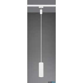   TRIO 73240131 DUOLINE függeszték excl.1xGU10 ↕180cm Ø6cm matt fehér