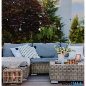   TR R74761132 MOOD solar kültéri fényfüzér 10xLED E12/0,5W/30lm/2700K ↔570cm IP44