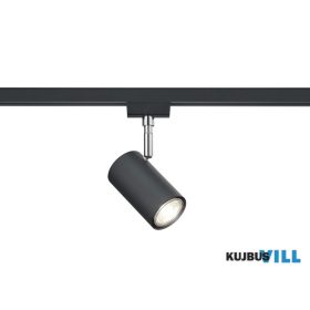   TRIO 78240132 DUOLINE spotlámpa excl.1xGU10 ↕16cm ↔10,2cm ↗ 6cm matt fekete