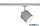 TR 78330111 DUOLINE spotlámpa excl.1xE14 ↕22cm ↔16cm ↗ 12cm szürke