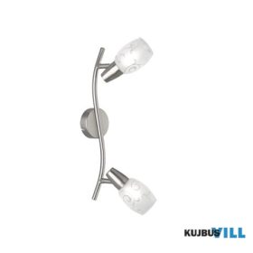   TRIO R80022007 COLMAR spotlámpa excl.2xE14 ↕19cm ↔39cm ↗ 8cm matt nikkel