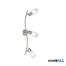   TRIO R80023007 COLMAR spotlámpa excl.3xE14 ↕19cm ↔56cm ↗ 8cm matt nikkel