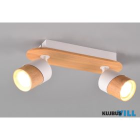   TRIO 801100231 ARUNI spotlámpa excl.2xGU10 ↕14,5cm ↔37cm ↗ 19cm Ø6,5cm matt fehér