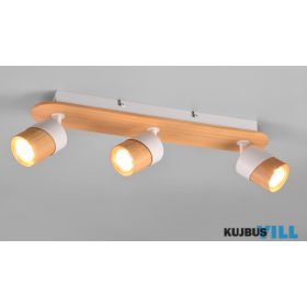   TRIO 801100331 ARUNI spotlámpa excl.3xGU10 ↕14,5cm Ø34cm matt fehér