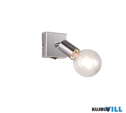 TR 80181707 VANNES spotlámpa excl.1xE27 ↕11,5cm ↔9cm ↗ 12,5cm matt nikkel