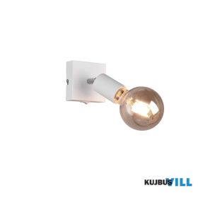   TRIO R80181731 VANNES spotlámpa excl.1xE27 ↕11,5cm ↔9cm ↗ 12,5cm matt fehér