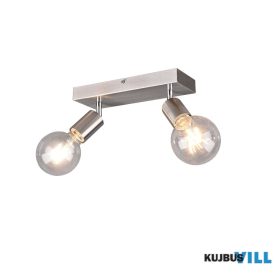   TRIO R80182007 VANNES spotlámpa excl.2xE27 ↕12,5cm ↔26cm ↗ 9cm matt nikkel