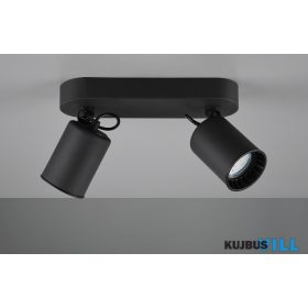   TRIO 803500232 PAGO spotlámpa excl.2xGU10 ↕15cm ↔24cm ↗ 7cm matt fekete