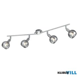   TRIO R80594006 BREST spotlámpa excl.4xE14 ↕20,5cm ↔85cm ↗ 9cm króm