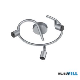   TRIO R80913987 PARIS spotlámpa excl.3xGU10 ↕13,5cm Ø26cm titán